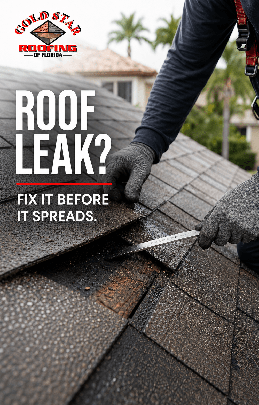 Roof Leak? Fix It Before It Spreads.